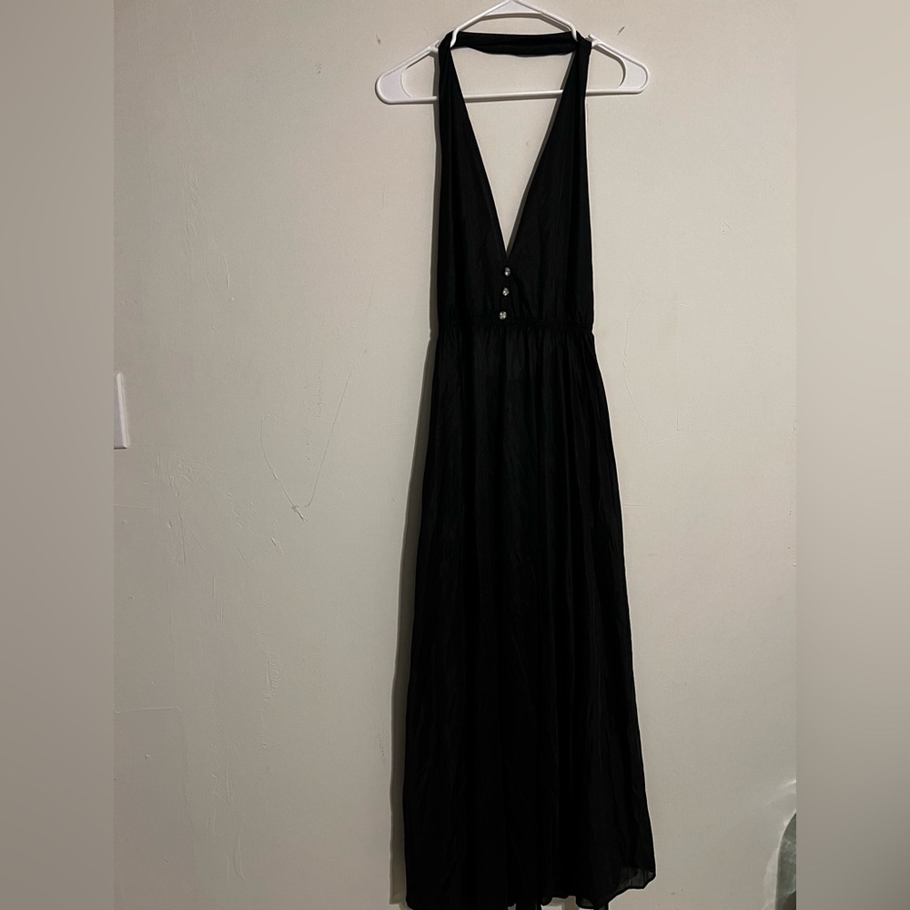 Elegant Black Women's sleeping gown